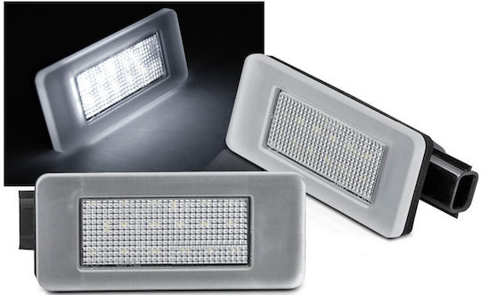 Carro Lumini pentru plăcuțele de înmatriculare Lumini LED 12V pentru Dacia Duster 2buc