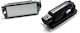 Carro Kennzeichenbeleuchtungen LED für Renault Megane / Clio / Laguna / Twingo / Haupt- 2Stück