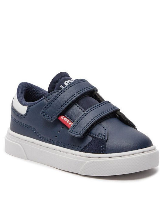 Levi's Kids Sneakers with Scratch Navy Blue