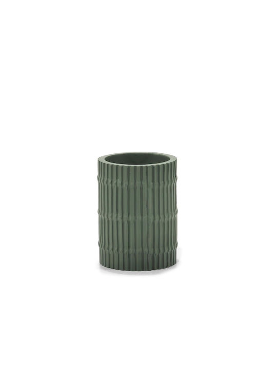 ArteLibre 06511163 Cup Holder made of Resin Green