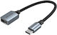 Vention Ccwhb USB-C Male To USB-A Female Converter Gray 1 Piece