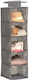 Zeller Fabric Shoe Storage Case in Grey Colour 28x28x95cm