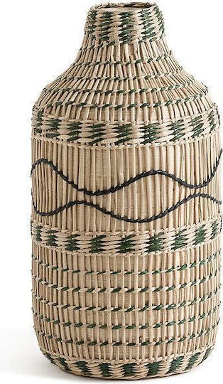 La Redoute Interieurs Decorative Vase Beige 17x17x35cm