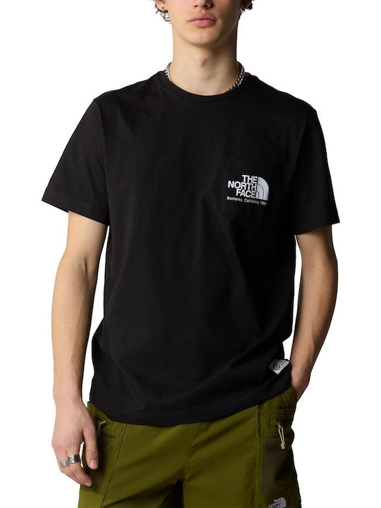 The North Face Ανδρικό T-shirt Κοντομάνικο Μαύρο