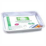 Aluminum Container Rectangle Foli (2pcs)