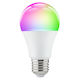 Powertech Smart LED-Lampe 10W für Fassung E27 und Form A60 RGB 400lm