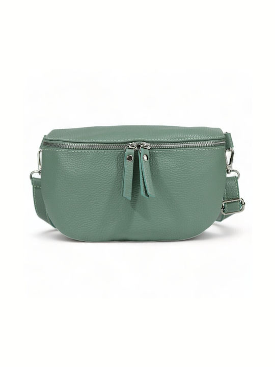 Passaggio Leather Кожена Дамска Чанта През Рамо...