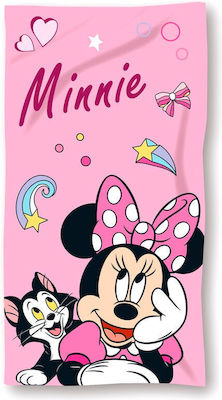 Disney Kids Beach Towel Minnie 140x70cm