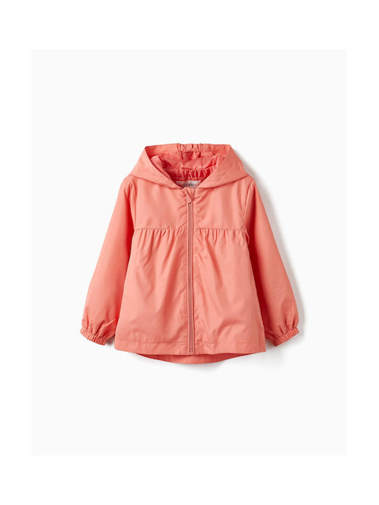 Zippy Kids Casual Jacket Windproof Pink