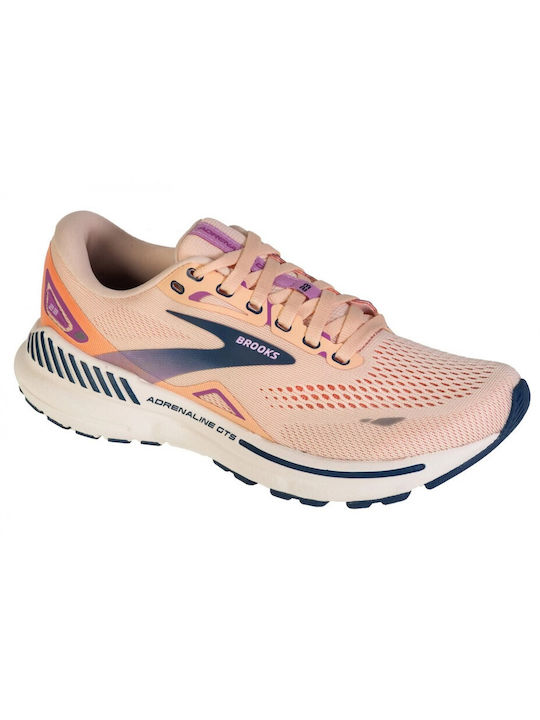 Brooks Adrenaline Gts 23 Sport Shoes for Training & Gym Beige