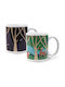 Kikkerland Heat Change Mug Ceramic Multicolored 325ml