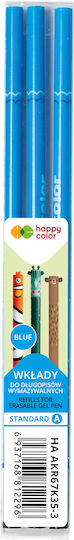 Happy Color 3 Пълнители За Химикалки Сини