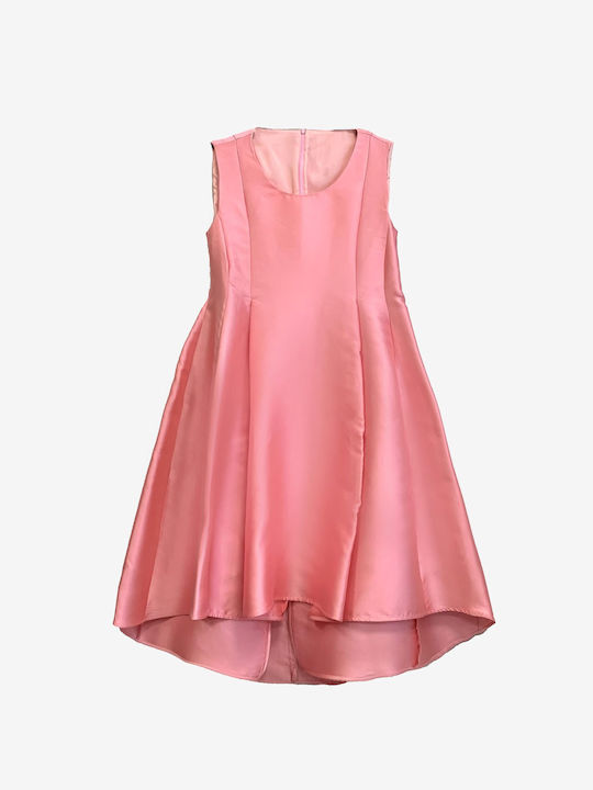 Imperial Mini Φόρεμα για Γάμο / Βάπτιση Ροζ