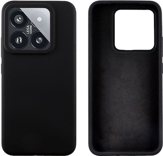 Idol 1991 Silicone / Plastic Waterproof Black Back Cover Xiaomi 14