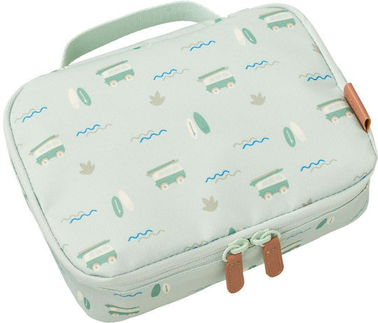 Fresk Kids' Insulated Lunch Bag Handbag Surf Boy 15x24cm