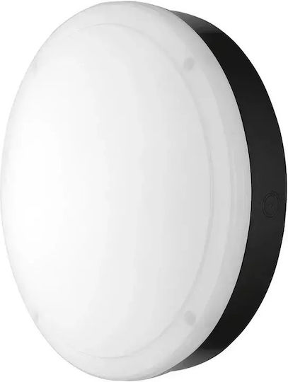 Ledvance Deckenleuchte 30cm Schwarz mit Integrierter LED