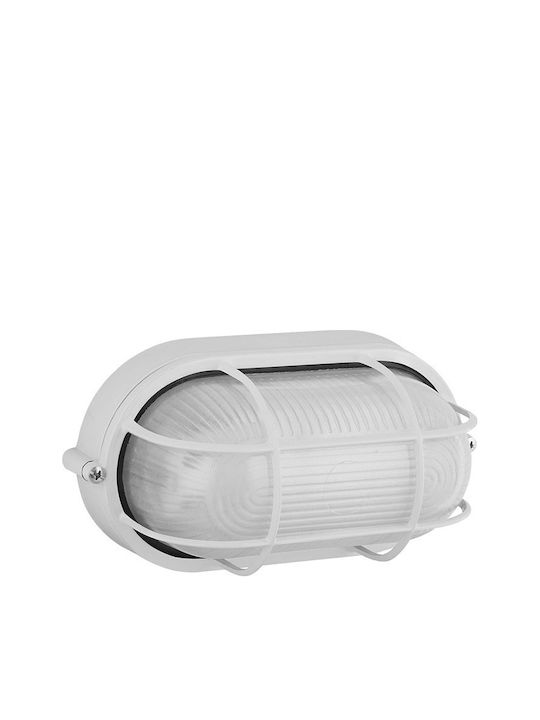 Aca Стенна Външна Костенурка E27 IP45 20.8x11.8x9.8εκ.
