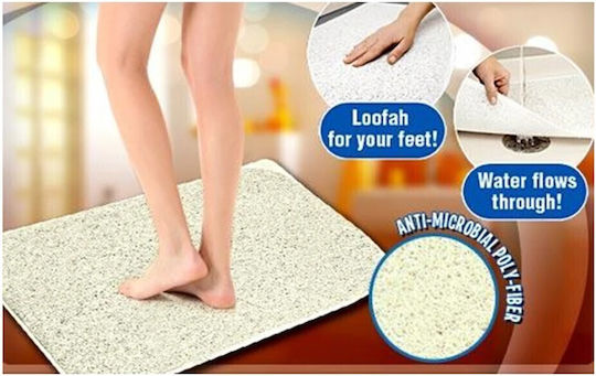 Non-Slip Bath Mat Microfiber 88500-0012-893 Turquoise 70x40cm
