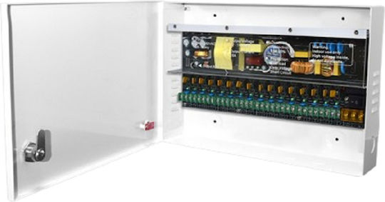 Power Supply for CCTV Systems White 09.0101.885