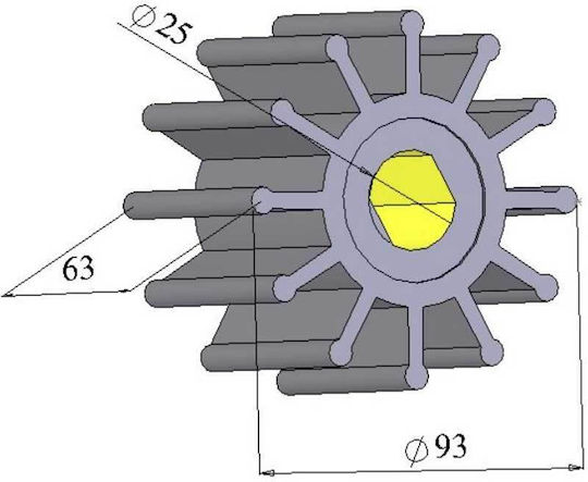 Garoni Propeller 1 1/2" Double-sided