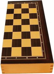 M&G Wooden Checkers & Dice Set for Backgammon