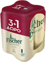 Fischer Pilsner Κουτί 4x330ml