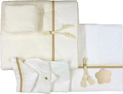 Lina Baby Christening Oilcloths 2 Pieces