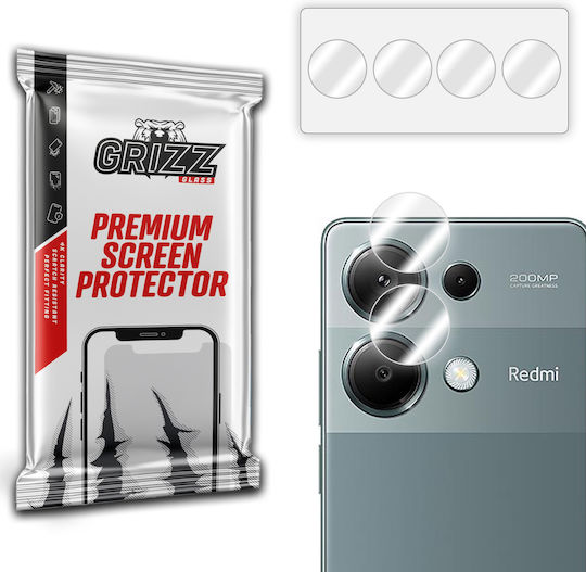 GrizzGlass Hybridglass Протектор за камера Закалено стъкло Transparent за Xiaomi Redmi Note 13 Pro 4G