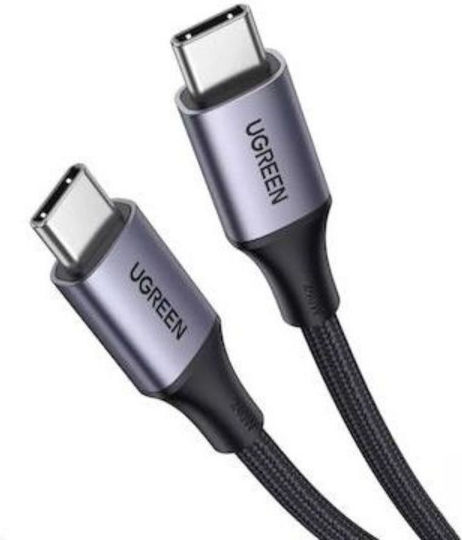 Ugreen USB 2.0 Cable USB-C male - USB-C 240W PD Γκρι 2m 90440