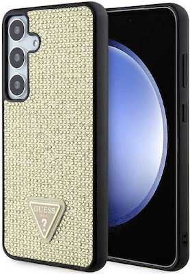 Guess Back Cover Plastic / Silicone Gold (Galaxy S24+)