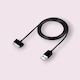 USB to 30-Pin Cable Μαύρο 1m