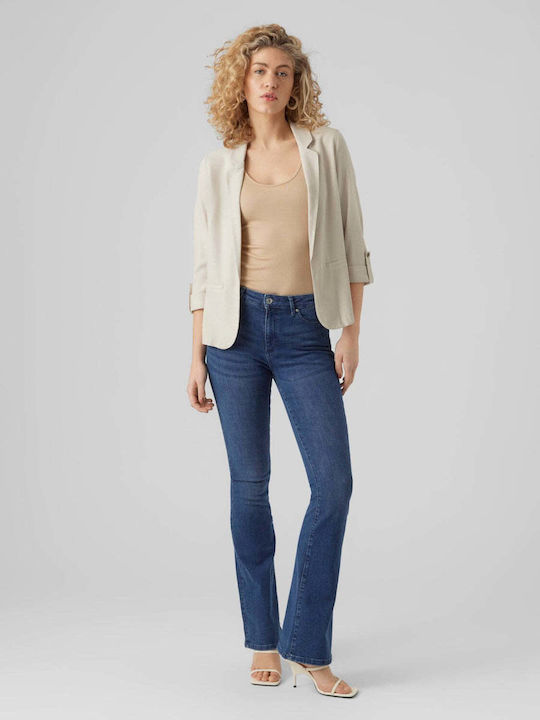Vero Moda Jesmilo Γυναικείο Σακάκι Khaki