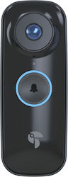 Toucan Wireless Door Bell Wi-Fi Compatible with Alexa and Apple HomeKit Black