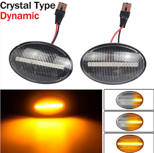 Carro Flash LED за Opel Астра / Корса / Тигра 1991-1999 2бр