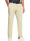 Trousers in Tapered Line Beige