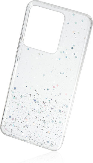 Naxius Glitter Задна корица Силикон Прозрачен (VIVO Y22, VIVO Y22s)