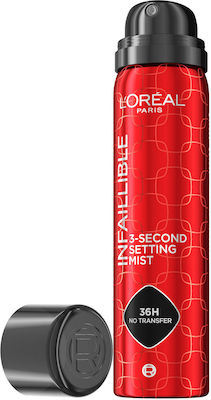 L'Oreal Paris Infaillible 3 Second Setting Sprays 75ml