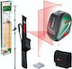 Bosch Universal Level 3 Selbstnivellierend Linear Laser-Wasserwaage Roter Strahl 1.5V mit Arbeitsbereich 10m