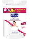 Septona Cotton Pads for Makeup Removal 40pcs