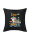 Koupakoupa Kids Decorative Pillow Black KP 22723 Pillow 50x50cm
