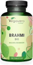 Vegavero Bio Bacopa Monnieri Brahmi 750 mg [180 Tabletten]