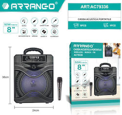 Arrango Ηχείο Karaoke με Ασύρματο Μικρόφωνο Arrango Ηχείο Karaoke με Ασύρματο Μικρόφωνο
