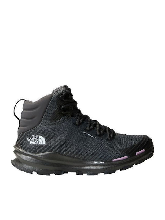 The North Face Vectiv Fastpack Γυναικεία Ορειβατικά Μποτάκια Αδιάβροχα Μαύρα