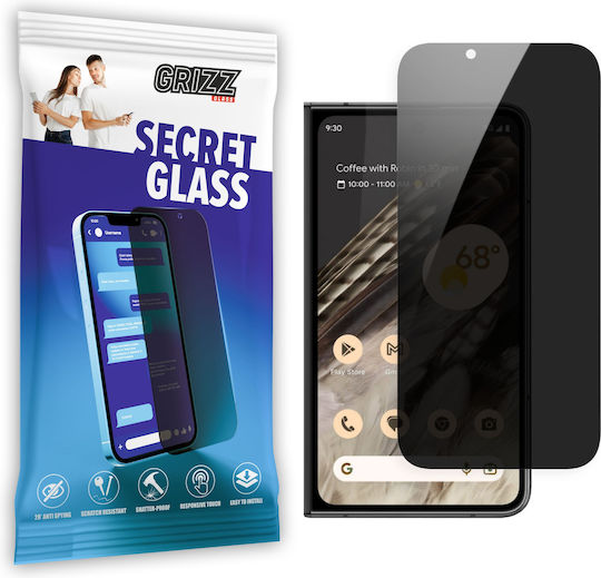 GrizzGlass Ceramic Privacy Screen Protector (Google Pixel Fold)