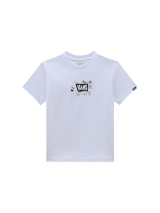 Vans Tricou pentru copii Alb