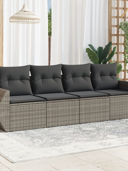 Canapea Cu Patru Locuri De Exterior Din Rattan ...