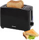 Bomann Toaster 2 Slots 750W Black
