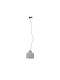 Artekko Pendant Light Gray with Socket E27 20x20x20cm