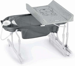 Cam Babybadewanne mit Wickeltisch Gray