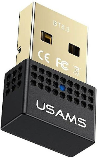 Usams USB Bluetooth 5.3 Adaptor cu Raza de Acțiune 20m (US-ZB285)